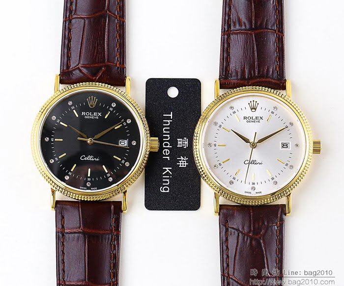 ROLEX勞力士 至尊名表 切利尼系列 904L鋼質表殼 進口超薄9015機芯 透底 防水 高檔男士腕表  wssb4080
